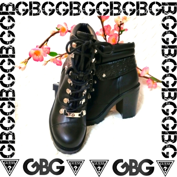 🍃⚘️GBG Los Angeles Guess Combat Boots - Picture 9 of 9